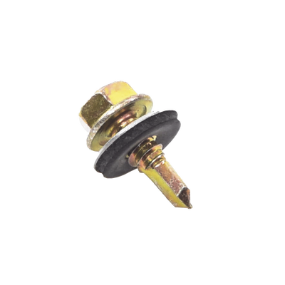 Tornillo Punta Broca Sello Montado 6.4 X 25 mm (1/4 X 1) Caj. C/100pz.