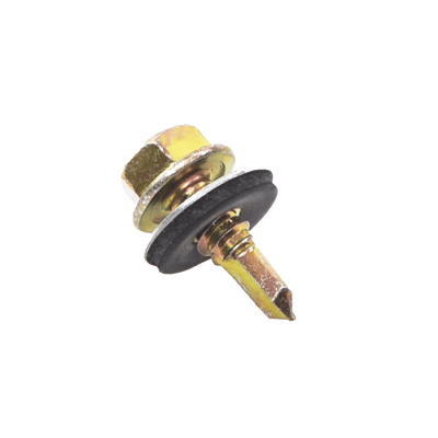 Tornillo Punta Broca Sello Montado 6.5 X 38 mm (1/4 X 1 1/2) Caj. C/100pz.