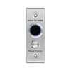 Botón de Salida Doble con Aro Iluminado / IP65 / Diseño Estético Delgado / Temporizador y Distancia Ajustable / Botón Sin Contacto y Botón de Contacto en uno solo