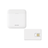 (AX PRO) KIT de Alarma AX PRO / Incluye: 1 Hub con batería de respaldo / 1 año de Servicio de Datos 600MB / Wi-Fi / 3G/4G / Compatible con Hik-Connect P2P