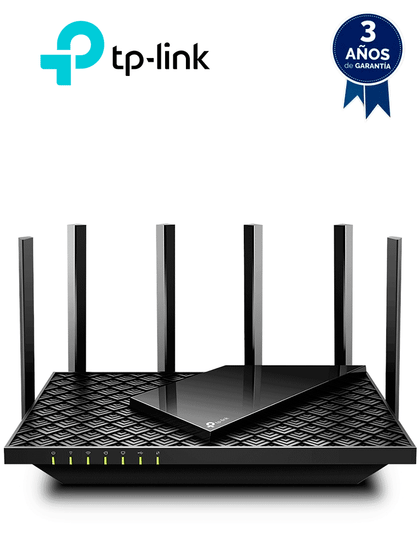 TP-LINK Archer AX73 - Ruteador WiFi 6 AX de 5400 Mbps con 1 puerto WAN RJ45 Gigabit Ethernet, 4 puertos LAN RJ45 Gigabit Ethernet, tecnologías MU-MIMO y OFDMA, además 6 antenas con Beamforming. GAMETP