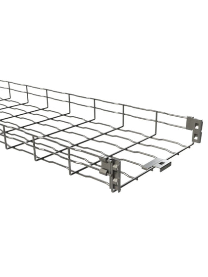 BASOR BF2R-H65 CHAROLA TIPO MALLA 2/7251-300X65 EZ L3 CON CONECTOR INCLUIDO BASORFIL