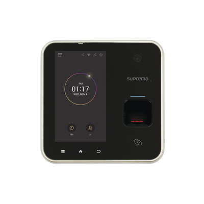 BioStation A2, Lector de Huella con Teclado Touch, Pantalla LCD 5, WiFi, PoE y Lector 125kHz EM