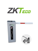 ZKTECO CMP200 - Barrera Vehicular Izquierda / Brazo Telescópico de 2.6 hasta 4.5 metros / 3 Seg. / Dirección Ajustable a Derecha / Gabinete con Luz Led Indicador de estado / Sistema Inteligente anti-impacto/ Incluye 2 controles remotos