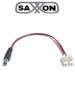 SAXXON PSUWB04 - Bolsa de 10 Conectores Macho para Alimentación de Camaras/ Cable Calibre 18 AWG/
