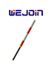 WEJOIN WJRCFBM3 - Brazo Recto Redondo de 3 metros / Fibra de Carbono / Cubierta de Esponja con Franjas Reflejantes / Sistema Abatible