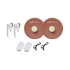 Kit de 2 radios C5X con antenas NPPROS2PACK (27 dBi), rango de frecuencia extendida (4.9 a 6.4 GHz), incluye inyector POE y cable de alimentación