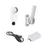 Kit de radio C5X, rango de frecuencia extendida (4.9 a 6.4 GHz), incluye inyector POE, cable de alimentación y montaje universal para tubo o poste