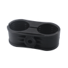 Paquete de 10 Sujetadores Plasticos Para Cable Coaxial de 2-1/4