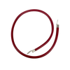 Cable para Baterías 1 m, Rojo, Calibre 2 AWG con Terminales de Ojo en Ambos Extremos