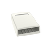 Caja de Montaje en Superficie, Para 4 Módulos Mini-Com, Color Blanco Mate