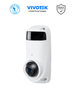 VIVOTEK CC831-HV 1Y - Camara IP VORTEX Premium Series, Panoramica 180º para exterior, 5 Megapixeles, Iluminadores IR 20 mts, Microfono Integrado, Almacenamiento interno 256GB, WDR Pro, Proteccion IP66, IK10, NDAA