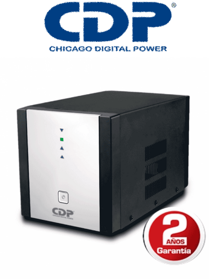 CDP R-AVR3008 - Regulador / 3000VA / 1500 W/ Especial para motores / 9 Terminales de salida / 1 Terminal de salida NEMA5-20R / Retardo a la flama RAVR