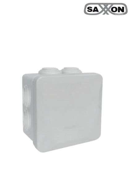 SAXXON CE808045CH - Caja de conexiones con 7 entradas / Termoplástico / Dimensiones 85 x 85 x 45 mm Ancho x Alto x Fondo / IP55