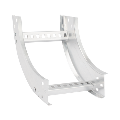 Curva Vertical Interior de Aluminio de 90° Perfil Z / Peralte 3 1/4 / Ancho 9 / Radio 8 / Incluye Tornillería (CHVI90EZ314R8X9AK)