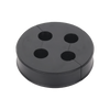 Inserto de Caucho de 4 Con Cuatro Orificios para Cable de 3/8 in