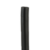 Tubo Corrugado Abierto para Protección de Cables, 1in (25.4 mm) de Diámetro, 30.5 m de Largo, Color Negro