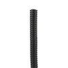 Tubo Corrugado Abierto para Protección de Cables, .25in (6.4 mm) de Diámetro, 30.5 m de Largo, Color Negro