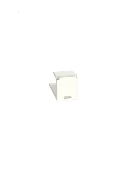 PANDUIT CMBIW-X Módulo vacío Mini-Com/ Inserto ciego / 1 puerto / Blanco hueso / Paquete con 10 piezas