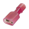 Terminal hembra aislada completa / Baterías con terminal macho F1 / para cables 22-16 AWG / Paquete de 25 piezas