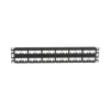 Panel de Parcheo Modular Mini-Com (Sin Conectores), Plano, Sin Blindaje, de 48 puertos, 2 UR
