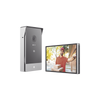 Videoportero IP Conexión a 2 Hilos / Con Monitor Wi-Fi para Interior / Frente de Calle IP65 Uso En Exterior Debe Tener Protección / Cámara 3 Megapíxel / Llamada a la App / Apertura remota / Soporta 2 Puertas / Ranura para Mic