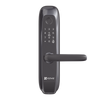Cerradura Inteligente / Protocolo Zigbee / Códigos Temporales Para Visitantes / Lectura de Huella / Lectura de Tag / Contraseña / Botón para Timbrar / Alarma Anti-intrusión / Uso en Interior / Incluye HUB