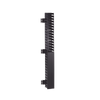 Organizador Vertical IN-Cabinet, Sencillo (Solo Frontal), Para Uso Con Gabinetes Panduit, Montaje Frontal en Riel de Rack, 40 UR, 2.25 in de Ancho, Color Negro