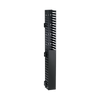 Organizador Vertical IN-Cabinet, Sencillo (Solo Frontal), Para Uso Con Gabinetes Panduit, Montaje Lateral en Riel de Rack, 40 UR, 1.95 in de Ancho, Color Negro