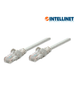 INTELLINET 319768 - Cable patch / 3.0 metros 10.0f / Cat 5e / UTP Gris / Patch cord