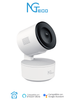 NGTECO NGC2301 - Cámara PT WiFi / 1080p / Distancia IR 5 metros / Detección de movimiento / Movimiento 355° horizontal, 80° vertical / Almacenamiento Local y en la Nube / Control Remoto / Audio Bi-direccional / Funciona con Alexa NG ZK9 MCI2