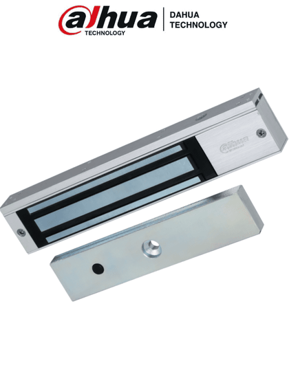 DAHUA ASF280A-V1 - Cerradura Magnetica de 600 Lbs/ 280 Kg/ Indicador de Estado LED / Material Antidesgaste y Magnetismo Anti-residual/ Aplicaciones en Puerta de Metal, Madera, Etc/ Ideal para Controles de Acceso y Videoporteros LoNuevo CERDE