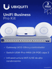 UBIQUITI UniFi Business Pro Kit - Solución empresarial que integra UCG-Ultra como gateway y controlador, switch USW-PRO-MAX-24-POE capa 3 con PoE++ y 2.5G, WiFi 6/6E con U6-PRO y U6-ENTERPRISE, ofreciendo alto desempeño, seguridad y escalabilidad.