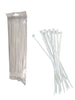SAXXON CN25X100 - Cincho sujetacable / 2.5 mm X 100 mm / Blanco / Bolsa con 100 piezas / Nylon
