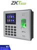 ZKTECO K40 - Control de Asistencia y Acceso Basico con Huella Digital BioID 1000, Conexion TCP/IP, SSR Reporte en Hoja de Calculo Mediante USB y Bateria de Respaldo de 2 Horas