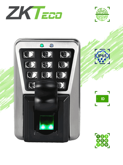 ZKTECO MA500 - Control de Acceso Profesional / 3,000 Huellas / 30,000 Tarjetas RFID / Conexión TCPIP / IP65 ZK9MAI4 CA1