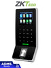 ZKTECO F22ID - Control de Asistencia y Acceso Básico con Huella Digital BioID+ 3000, Tarjeta ID 125 kHz 5000, Registro de 30,000 Eventos, Conexión Ethernet y WiFi HD2 ZK9 CM1
