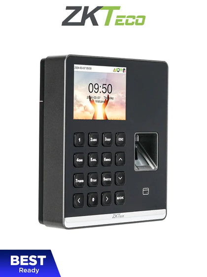 ZKTECO SENSEFPM1 - Control de asistencia para 500 huellas / 500 tarjetas 125 khz / WiFi / 100,000 eventos / Compatible con ZKBio Zlink NEW Nuevo