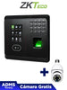 ZKTECO MB360IDNGPAK - Control de Asistencia y Acceso Básico con Autenticación Facial 1500 Rostros, Huella Digital BioID 2000, Tarjeta ID 125 kHz / GRATIS CÁMARA NGTECO
