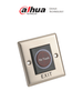 DAHUA ASF908- BOTON LIBERADOR SIN CONTACTO PARA ACCESO/ ACERO INOXIDABLE Anivdahua5 MDY