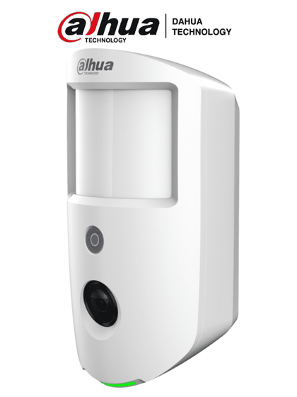 DAHUA DHI-ARD1731-W2 - Cámara PIR Inalámbrica con Dectector de Movimiento/ HD/ 88 Grados de Apertura/ 12 Metros de IR/ Inmunidad de Mascotas/ PIR con 3 Niveles Ajustables/ Uso Interior/ Baterías CR123A/ Monitoreo de Temperatura /AlarmasDahua AD
