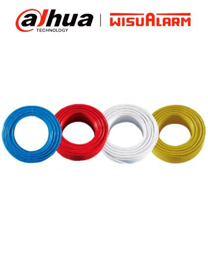 DAHUA WISUALARM DHI-HY-TSC-40DA-68-200 - Cable de detección de calor lineal convencional, Color Azul, Acero, Temperatura de alarma de 68°C, 200 metros LoNuevo Wisualarm