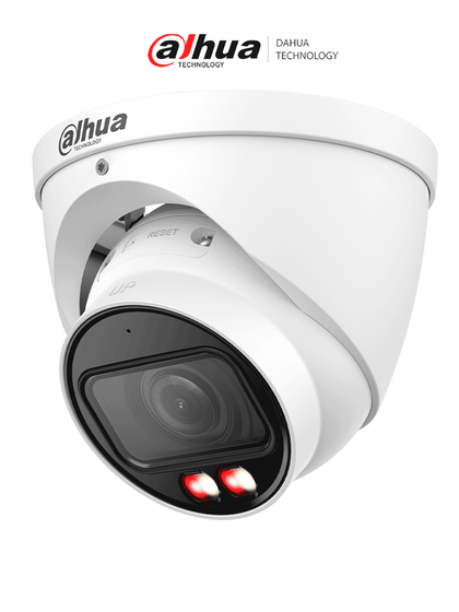 DAHUA IPC-HDW2549T-ZS-IL - Cámara IP Domo de 5MP con Lente Motorizado de 2.7 a 13.5, Full Color con Lluminador Dual Inteligente de 40 Metros, WizSense, Micrófono integrado, IP67, WDR, PoE, Ranura para MicroSD, LoNuevo MCI1