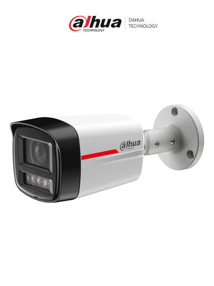 DAHUA DH-IPC-HFW2449TLP-S-LED-0280B-PRO- Cámara IP Bullet de 4MP / WizColor /WizSense/ Lente 2.8mm/ SMD Plus/ Protección perimetral/ IP67/ PoE/ Ranura MicroSD LoNuevo DWIZ