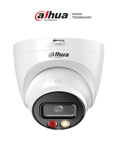 DAHUA DH-IPC-HDW2649TP-S-IL - Cámara IP Domo de 6 Megapixeles/ Lente de 2.8mm/ 30 Metros de Iluminador Dual Inteligente+Full Color/ SMD Plus/ Protección Perimetral avanzada/ Micrófono Integrado/ IP67/ Ranura para MicroSD/ MCI1