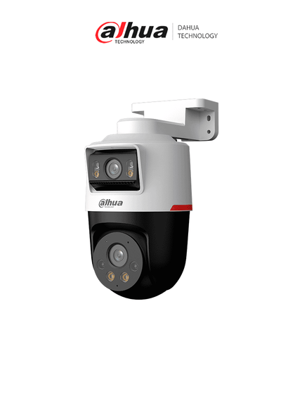 DAHUA DH-IPC-PTS2249B-E2-S-PV-PRO Cámara IP PT dual de 2MP+2MP Lente 3.6/ WizColor/ SMD Plus/ Protección perimetral/ Hasta 30 m/ Iluminador dual inteligente/ Audio bidireccional/ Disuasión activa de luz y sonido/ Ranura micro SD/ PoE/ IP66 LoNuevo DWIZ