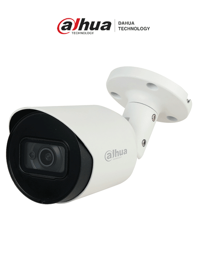DAHUA HAC-HFW1801T - Camara Bullet 4k Metalica/ 8 Megapixeles/ Lente de 2.8 mm/ 106 Grados de Apertura/ IR de 30 Metros/ WDR Real/ Metalica/ Soporta: CVI/TVI/AHD/CVBS/ 4K TopDahua MCI2 MCC