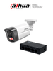 DAHUA PFS3005-5GT - 1 Switch Gigabit de 5 Puertos No Administrable/ Capa 2/ 10/100/1000 Base-T/ Carcasa Metalica/ Switching 10G/ + 1 DH-IPC-HFW1439TL1-A-IL -Cámara IP Bullet de 4 Megapíxeles/Iluminador Dual/ Lente de 2.8mm
