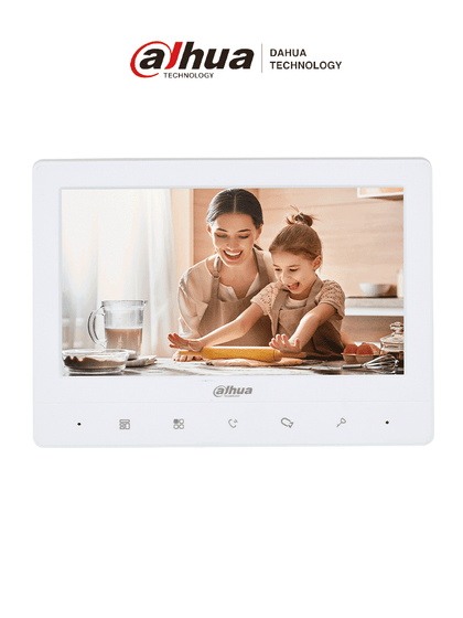 DAHUA VTH1020J- Monitor analógico de 7 pulgadas compatible con KTA01 / KTA02. VDP