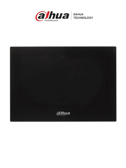 DAHUA VTH2621G-WP - Monitor IP Touch de 7 WiFi/ Serie Lite con PoE/ Ideal para uso interior/ Compatible con KTW02/ Cuenta con Modo No Molestar y soporta 9 extensiones villa, 4 de departamento y 1 principal WiFi intercom/ VDP MCI1